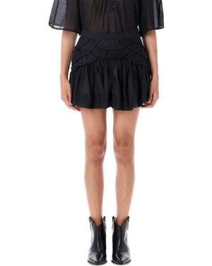 Isabel Marant Ceola Mini Skirt - Black