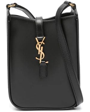 Saint Laurent Le 5 À 7 Hobo Purse - Black