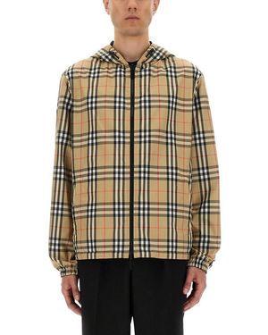 Burberry Newport Reversible Jacket - Natural