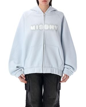 MISBHV Community Zipped Hoodie - Blue