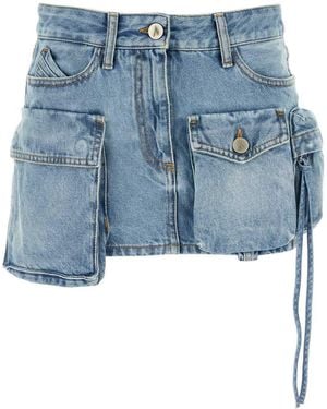 The Attico Skirts - Blue