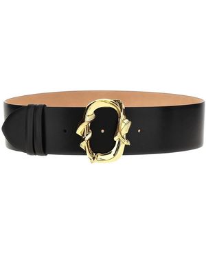 McQueen 'Snake' Belt - White