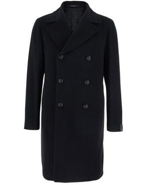 Tagliatore Cappotto Doppiopetto Arden In - Blue