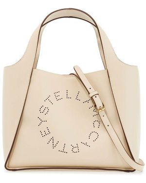 Stella McCartney Stella Logo Tote Bag - Natural