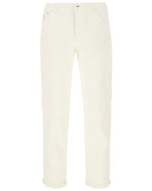 Brunello Cucinelli Trousers - White