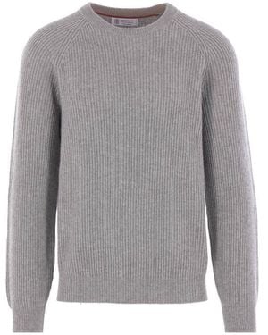 Brunello Cucinelli Jumpers - Grey