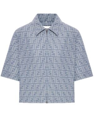 Fendi Jackets - Blue