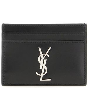 Saint Laurent Wallets - Black