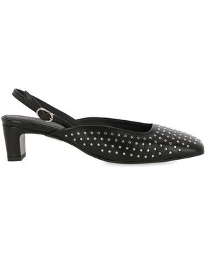 Alohas With Heel - Black