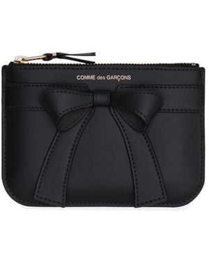 Comme des Garçons Big Bow Pouch Accessories - Black