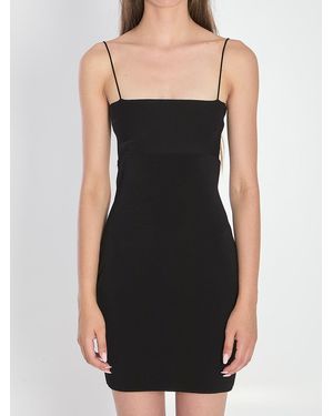 Alexander Wang Mini Slip Dress - Black