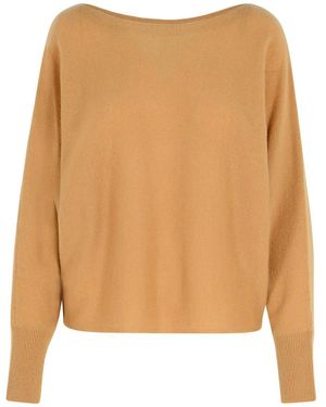 Colorush 'Yangon' Cashmere Jumper - Natural