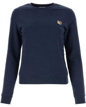 Maison Kitsuné Sweatshirts - Blue