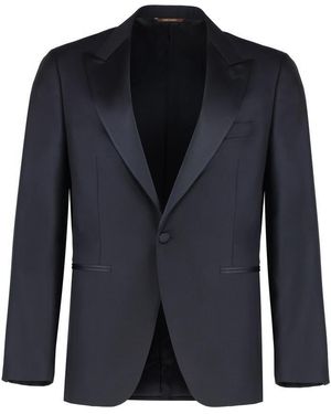 Canali Wool Two-Pieces Suit - Blue