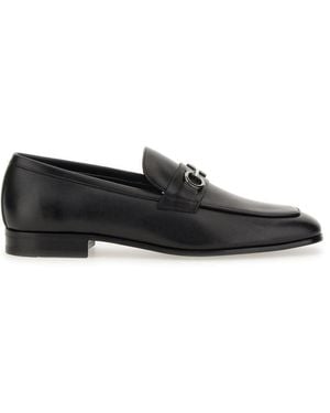 Ferragamo Moccasin Gancini - Black