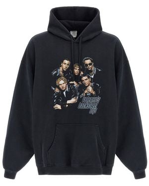 Vetements Runway Backstreet Boys' Hoodie - Blue