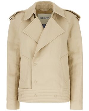 Burberry Coats & Jackets - Natural