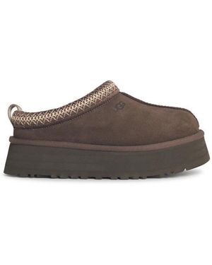 UGG 'Tazz' Suede Slippers - Brown