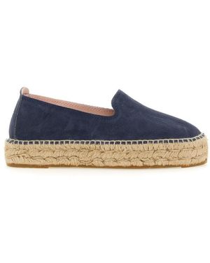 Manebí Leather Espadrille - Blue