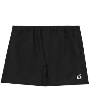 Valentino Garavani Boxer Swimsuit - Black