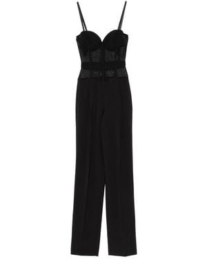Elisabetta Franchi Stretch Jumpsuit - Black