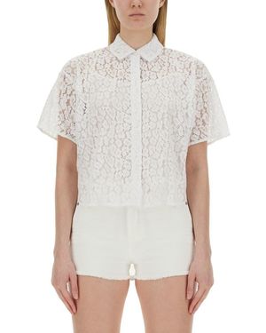 MICHAEL Michael Kors Lace Shirt - White