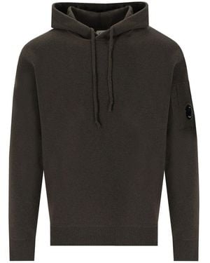 C.P. Company Hooded Jumper - Grey