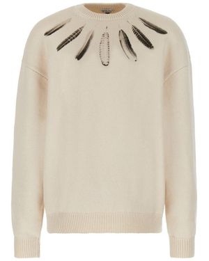 Marcelo Burlon Knitwear - Natural