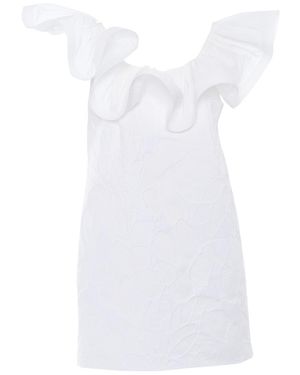 Elisabetta Franchi Midi Dress - White