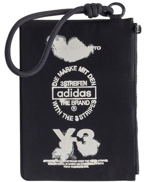 Y-3 Y3 Clutch Bag - Black
