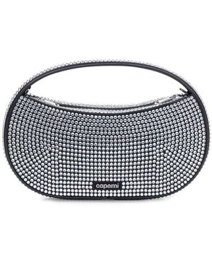Coperni Small Bag With Crystals - Grey