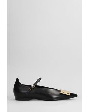 Lella Baldi Ballet Flats - Black