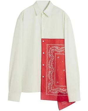 Lanvin Shirt With Bandana Motif - Red