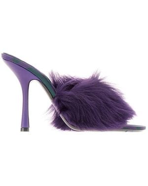 Burberry Heeled Shoes - Purple