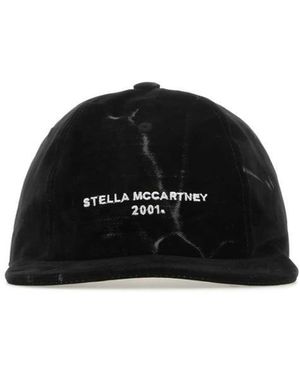 【関税&送料込】Stella Mccartney Blu Cotton Baseball Cap Stella McCartney Blu Cotton Baseball Cap in Blue | Lyst