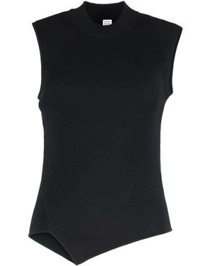 TOTEME Ribbed Tank Top - Black
