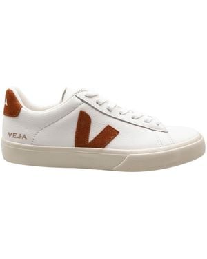 Veja Leather Trainers - Brown