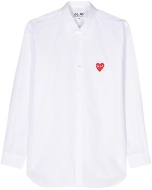 COMME DES GARÇONS PLAY Shirt With Print - White