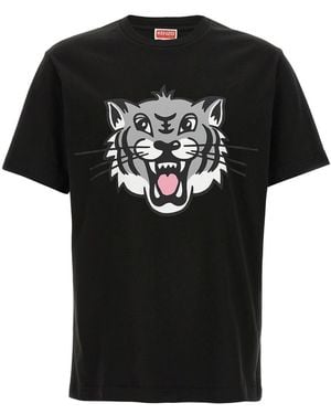 KENZO 'Happy Tiger' T-Shirt - Black