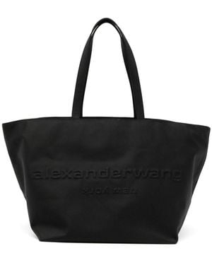 Alexander Wang Punch Nylon Tote Bags - Black