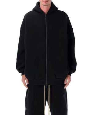 Fear Of God Hoodie Oversized Zipped - Blue