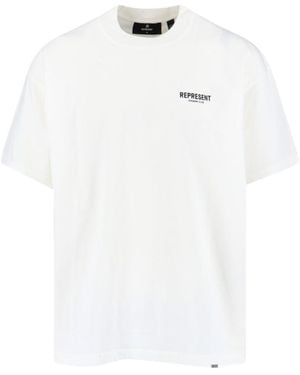 Represent T-Shirts And Polos - White