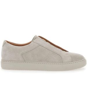 Doucal's 'Roger' Slip-On Trainers - Brown