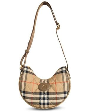 Burberry 'Horseshoe' Crossbody Bag - White