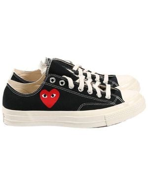 Comme des Garçons Chuck Taylor Heart Trainers - White