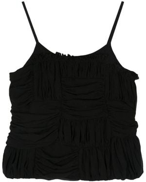 Comme des Garçons Ruffled Top - Black