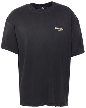 Represent T-Shirts And Polos - Black