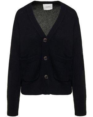 Lisa Yang 'Danni' Knitted Cardigan - Black
