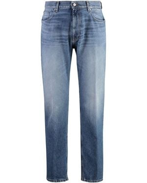 Dondup Andi5-Pocket Straight-Leg Jeans - Blue