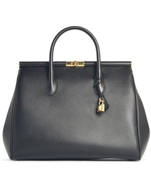 Dolce & Gabbana 'New Sicily' Leather Bag - Black